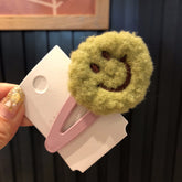 Smiley Plush Clip
